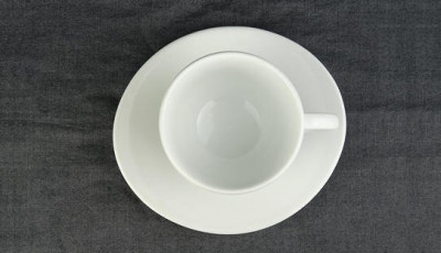 Кофейная пара для латте, 0.22 л, белый, Ancap, Galileo