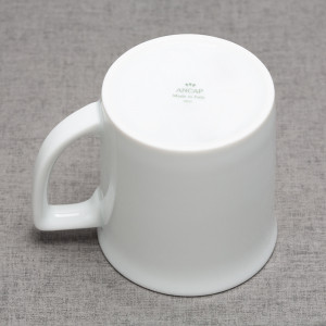 Кружка фарфоровая, 0.34 л, белый, Ancap, Mug