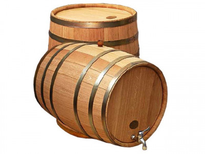 Бочка для вина и коньяка (оцинкованная сталь), 100 л, 530 мм, 530x530x700 мм, БонПос