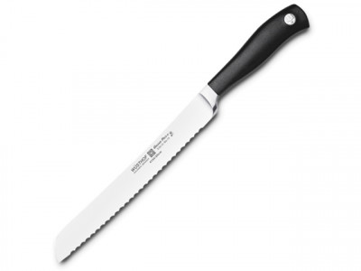 Кухонный нож для хлеба, черный, 200 мм, WUESTHOF, Grand Prix