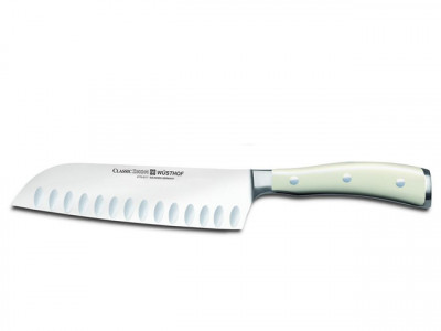 Кухонный японский нож Шеф, белый, 170 мм, WUESTHOF, Ikon Cream White