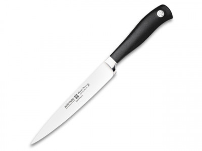 Кухонный нож для резки мяса, черный, 160 мм, WUESTHOF, Grand Prix