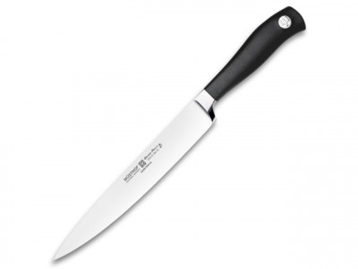 Кухонный нож для резки мяса, черный, 200 мм, WUESTHOF, Grand Prix