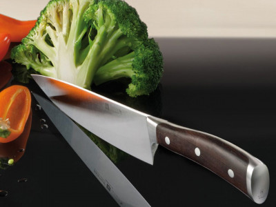 Кухонный нож шеф, черный, 160 мм, WUESTHOF, Classic Ikon