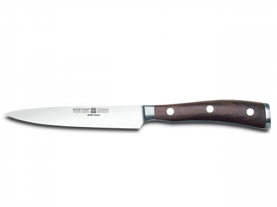Кухонный нож, коричневый, 120 мм, WUESTHOF, Ikon