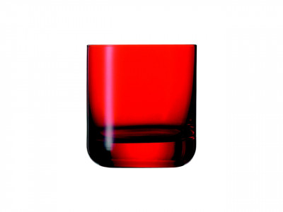 Набор стаканов для виски, 0.285 л, 80 мм, 6 пр, красный, 80x80x89 мм, Schott Zwiesel, Spots