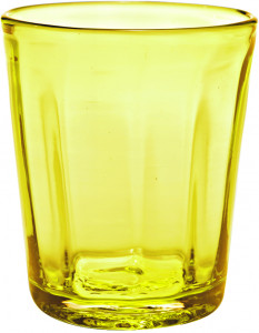 Набор бокалов для сока/воды, 0.32 л, 7.1 мм, 6 пр, желтый, Zafferano, Bei