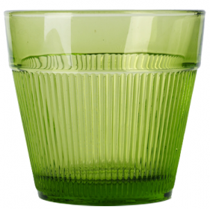 Набор бокалов для сока/воды, 0.32 л, 9.9 мм, 6 пр, светло-зеленый, Zafferano, Big John