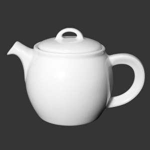 Фарфоровый чайник, 0.35 л, белый, Ancap, Edex