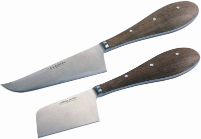Набор для сыра Катлери дуо: 2 ножа и книга-руководство, 2 пр, коричневый, стальной, L'ATELIER DU VIN