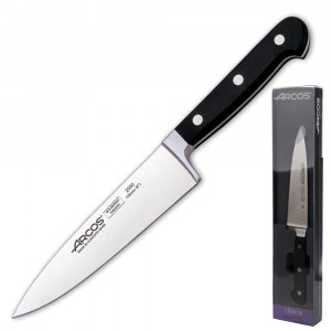 Столовый нож, черный, 160 мм, Arcos, Clasica