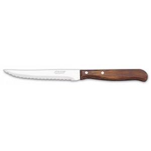 Нож кухонный для мяса зубчатый, коричневый, 105 мм, Arcos, Latina