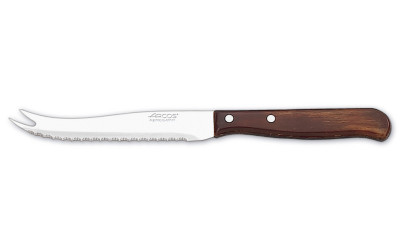 Нож кухонный для сыра и томатов, коричневый, 105 мм, Arcos, Latina