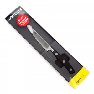 Кухонный нож для чистки, черный, 100 мм, Arcos, Riviera
