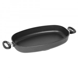 Сковорода для запекания, черный, 400х240х60 мм, AMT, Frying Pans