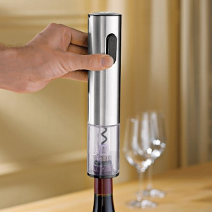 Штопор электрический для вина, 45 мм, серебряный, SITITEK, E-Wine