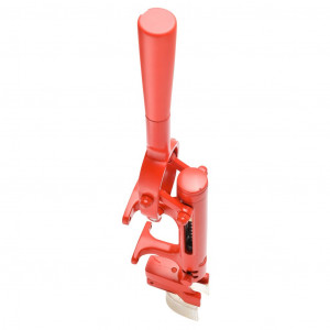Настенный штопор, красный, 90х95х550 мм, BOJ, Professional Wall-mounted Corkscrew