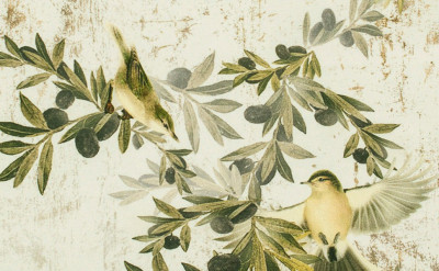 Прямоугольная скатерть, рисунок, 2200х1400 мм, Maison Christelle, Toscana