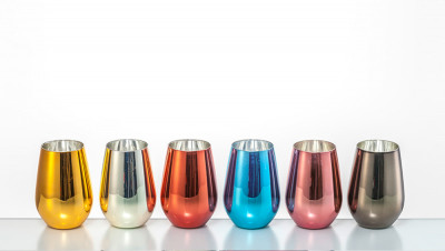 Набор стаканов для воды, 0.397 л, 81 мм, 6 пр, синий, Schott Zwiesel, Vina Shine