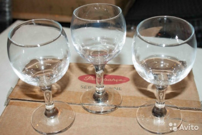 Набор бокалов для красного вина, 0.22 л, 12 пр, Pasabahce, Bistro