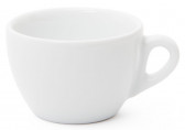 Чашка фарфоровая для капучино, 0.18 л, 87 мм, белый, Италия