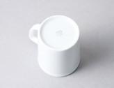 Кружка фарфоровая, 0.34 л, белый, Ancap, Mug