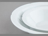 Салатник фарфоровый, 250 мм, белый, Ancap, Accademia