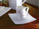 Чайный сервиз, белый, Royal Bone China, Calista iris