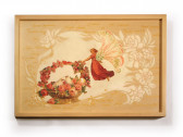 Столик для завтрака Любовное письмо, светлое дерево, ИНКО, Коллекция «Романтика»
