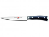 Кухонный нож для резки мяса, черный, 160 мм, WUESTHOF, Classic Ikon
