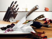 Кухонный нож для резки мяса, коричневый, 160 мм, WUESTHOF, Ikon