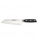 Нож Santoku на клинке, черный, 170 мм, WUESTHOF, Xline