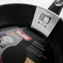 Сковорода алюминиевая с антипригарным покрытием, черный, 240х240х56 мм, IBILI, Induplus