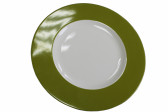 Широкая тарелка, 290 мм, зеленый, Япония