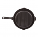 Сковорода-гриль чугунная, 250 мм, черный, 250х250х70 мм, Chasseur, Black