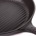 Сковорода-гриль чугунная, 250 мм, черный, 250х250х70 мм, Chasseur, Black