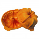Силиконовая форма для выпечки Цветок, 220 мм, оранжевый, Silikomart, Fancy&Function