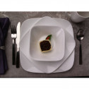 Небьющаяся обеденная тарелка, 260х260 мм, белый, CORELLE, Pure White