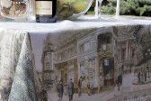 Прямоугольная скатерть, рисунок, 2200х1400 мм, Maison Christelle, Provance Sand