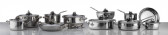 Сковорода для паэльи с крышкой, 3 л, 300 мм, стальной, Ruffoni, Opus Prima