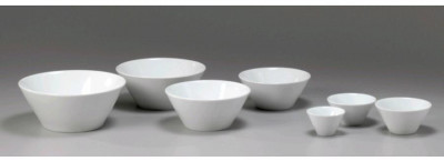 Салатник фарфоровый конический, 230 мм, белый, Ancap, Bowl