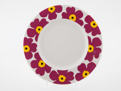 Широкая тарелка, 290 мм, фиолетовый, Royal Fine China, Fresh.hello