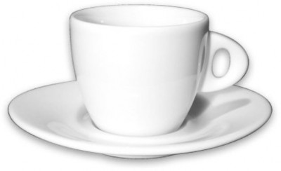 Кофейная пара для латте, 0.22 л, белый, Ancap, Galileo