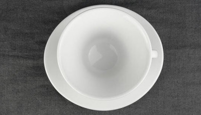 Кофейная пара для латте и горячего шоколада, 0.24 л, белый, Ancap, Aida