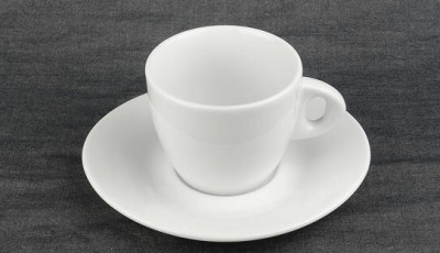 Кофейная пара для капучино, 0.19 л, белый, Ancap, Galileo
