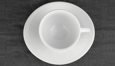 Кофейная пара для капучино, 0.19 л, белый, Ancap, Galileo