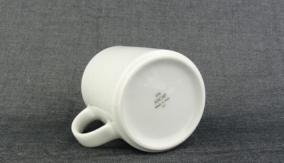 Кружка фарфоровая, 0.31 л, белый, Ancap, Mug