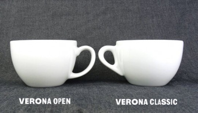 Кофейная пара для капучино, 0.26 л, белый, Ancap, Verona Open