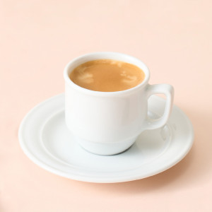 Кофейная пара для эспрессо, 0.07 л, белый, Ancap, Belem