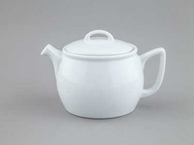 Чайник фарфоровый, 0.35 л, белый, Ancap, Belem